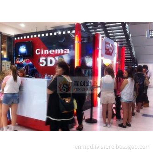 Mini 5D Theater Equipment with Beautiful Cinema Cabin and 5